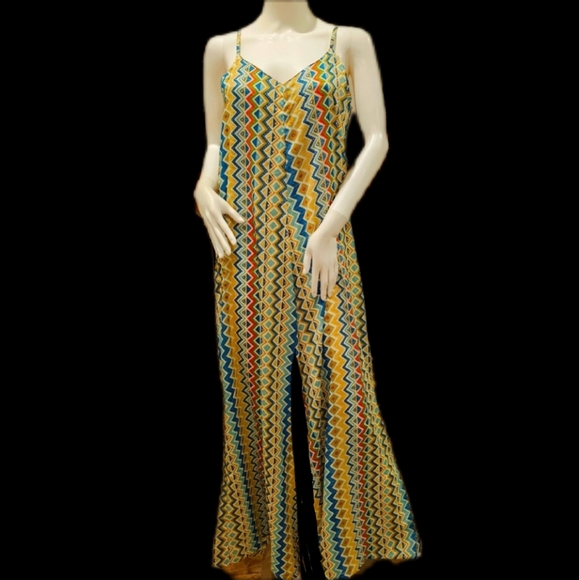 Karma Hwy Silky Wide Leg Bohemian Jumper OS *4 Styles Avail.* NWT - Picture 3 of 6